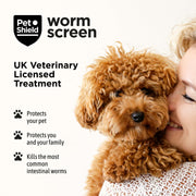 PetShield Wormscreen Wormer Tablets for Dogs