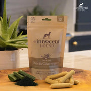 The Innocent Hound Skin & Coat Support Sausages Dog Treats