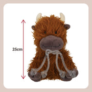 Rosewood Tough Rope Core Cow Dog Toy