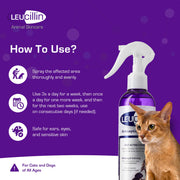 Leucillin Antiseptic Spray for Animal Wounds & Injuries