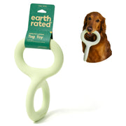 Earth Rated Rubber Tug Dog Toy