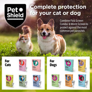 PetShield Wormscreen Spot-On for Cats - 3 Pack