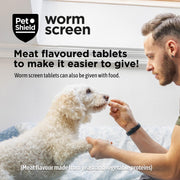 PetShield Wormscreen Wormer Tablets for Dogs
