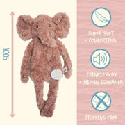 Rosewood My Dog Elephant Plush Dog Toy