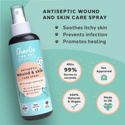 Charlie The Vet Antiseptic Wound & Skin Care Spray 100ml