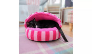 Rosewood 40 Winks Pink Striped Cosy Cat Cave | Private Hideaway Edition