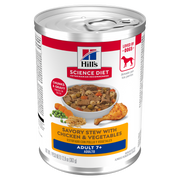 Hill's Science Plan Mature Adult Chicken & Vegetables 12 x 363g Wet Dog Food