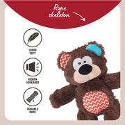 Rosewood Tough Rope Core Bear Dog Toy