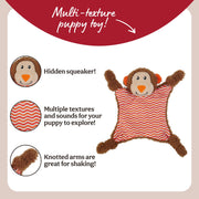 Rosewood Little Nippers Cheeky Chimp Puppy Toy