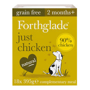 Forthglade Just Chicken Grain Free Complementary Wet Dog Food
