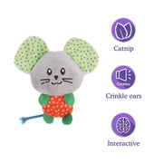 Rosewood Little Nippers Mighty Mouse Kitten Toy