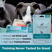 The Innocent Hound Puppy Training Treats Lamb with Yellow Split Pea Dog Treats