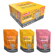 Rosewood Daily Eats Cat Cushions Treats Variety Box - 12 x 60g