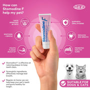 Nextmune Stomodine F Dental Gel for Dogs and Cats