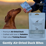 The Innocent Hound Duck with Cranberry Sausages Dog Treats