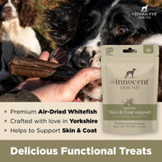The Innocent Hound Skin & Coat Support Sausages Dog Treats
