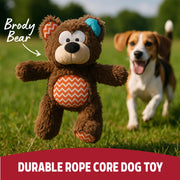 Rosewood Tough Rope Core Bear Dog Toy