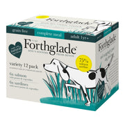 Forthglade Complete Grain Free Adult Salmon & Sardines Variety Pack Wet Dog Food