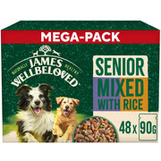 James Wellbeloved Senior Turkey, Lamb and Chicken in Gravy Pouches