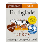 Forthglade Complete Grain Free Adult Turkey & Sweet Potato Wet Dog Food