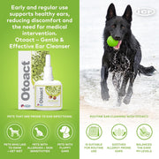 Nextmune Otoact Ear Cleansing Solution for Dogs and Cats