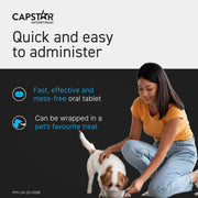 Capstar Flea Treatment Tablets for Dogs and Cats