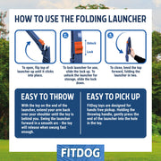 Rosewood Fit Dog Spikey Ball Launcher
