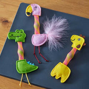 Zoon Nip-It Bell Safari Cat Toy (Assorted)