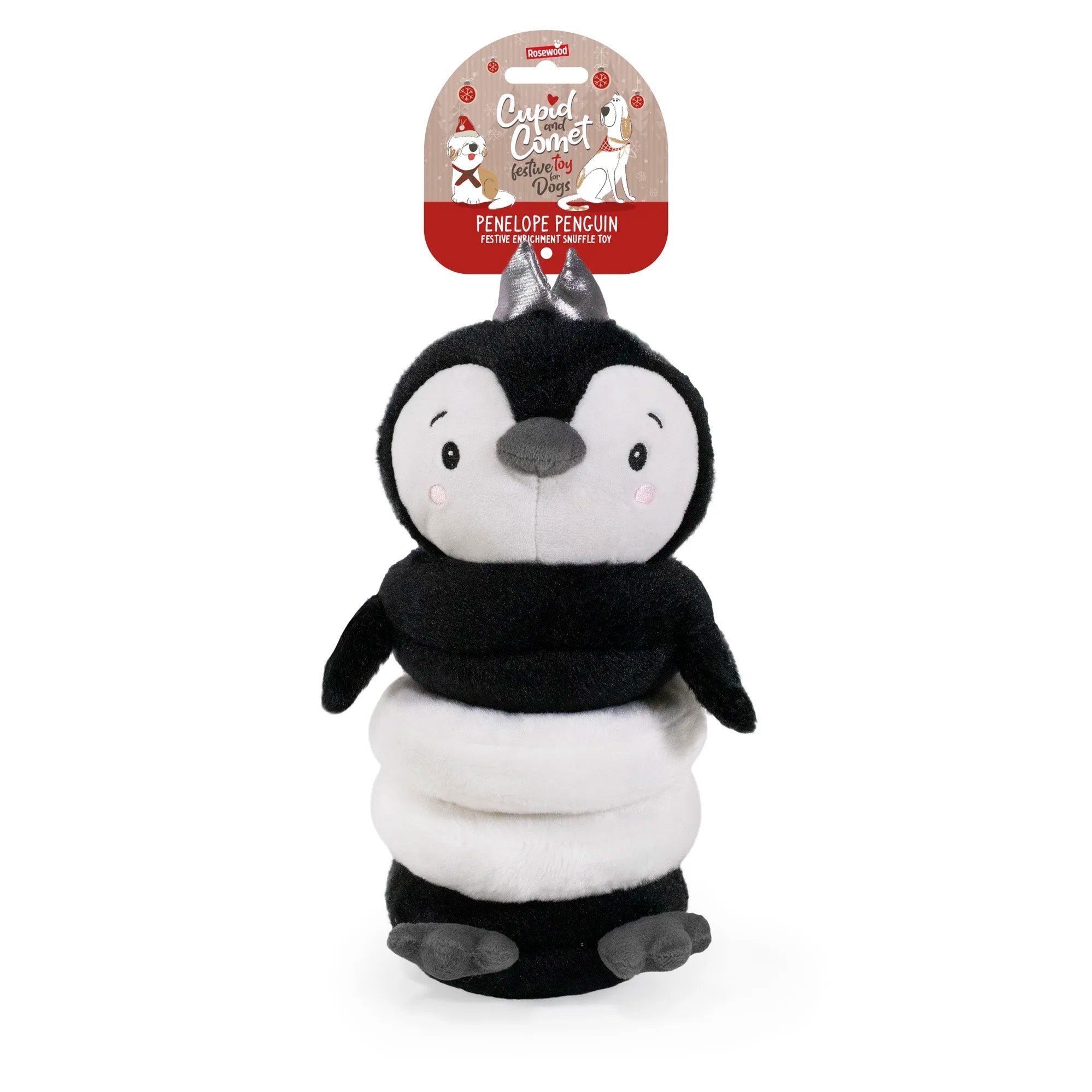 Rosewood Penelope Penguin Dog Toy