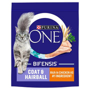 PURINA® ONE Coat and Hairball Chicken Dry Cat Food