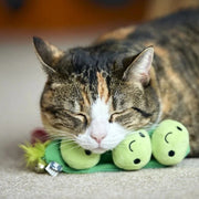 Petface Peas In A Pod Plush Cat Toy