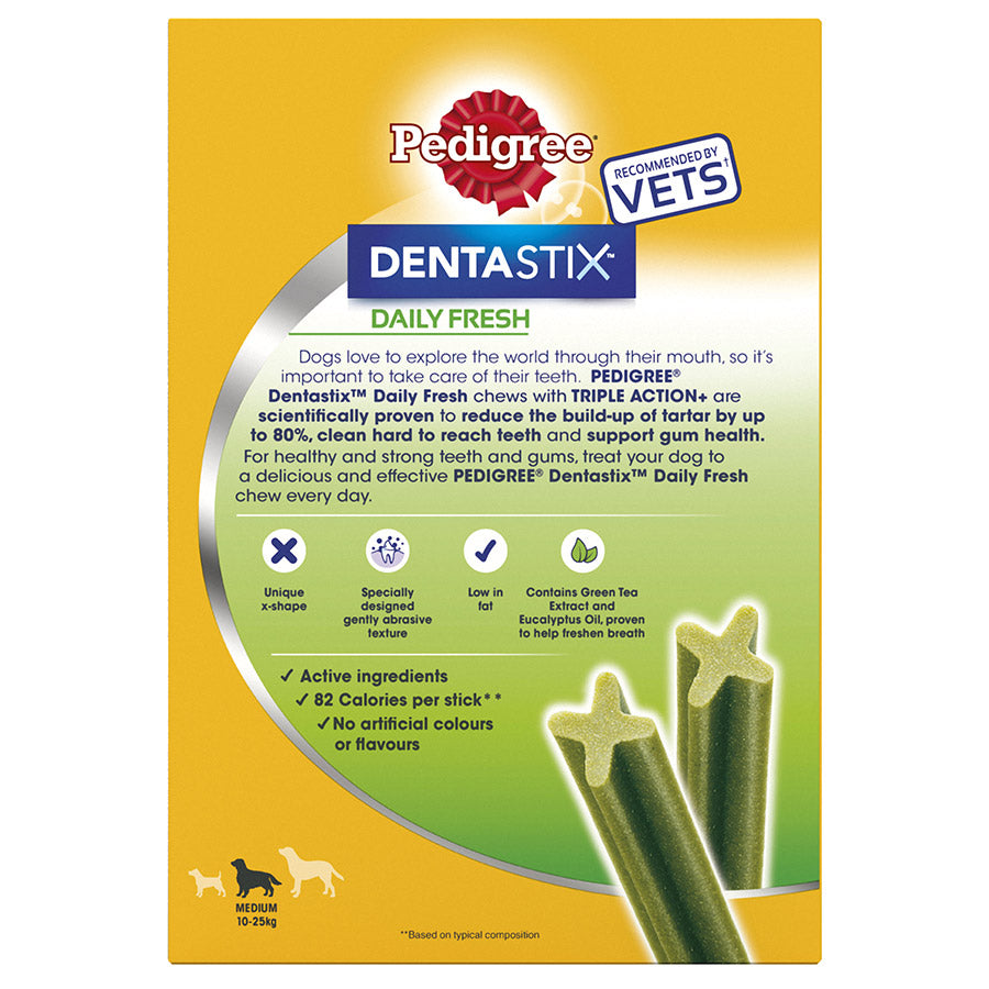 Pedigree Dentastix Fresh Medium Dog 28 Sticks