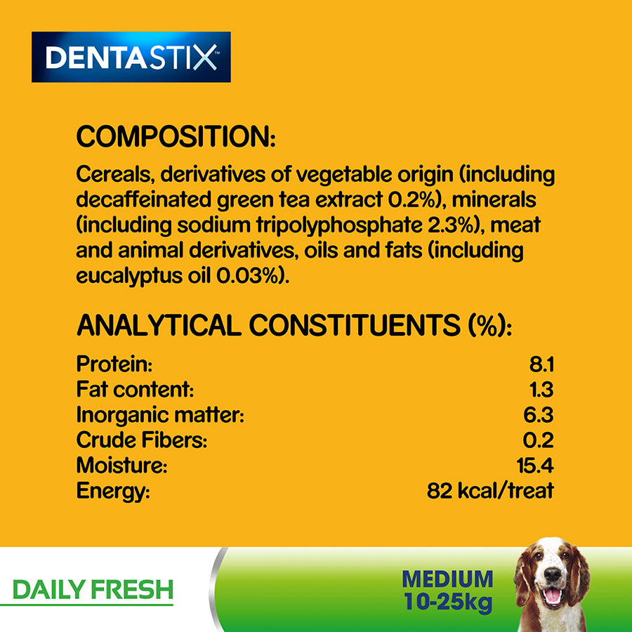 Pedigree Dentastix Fresh Medium Dog 28 Sticks