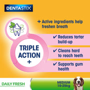 Pedigree Dentastix Fresh Medium Dog 28 Sticks