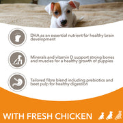 IAMS Vitality Puppy Small & Medium Breed Chicken Dry Dog Food