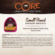 Wellness Core Small Breed Savoury Medleys Butcher Selection Wet Dog Food
