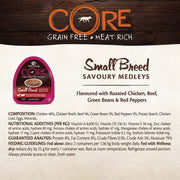 Wellness Core Small Breed Savoury Medleys Butcher Selection Wet Dog Food
