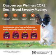 Wellness Core Small Breed Savoury Medleys Farmer Selection Wet Dog Food