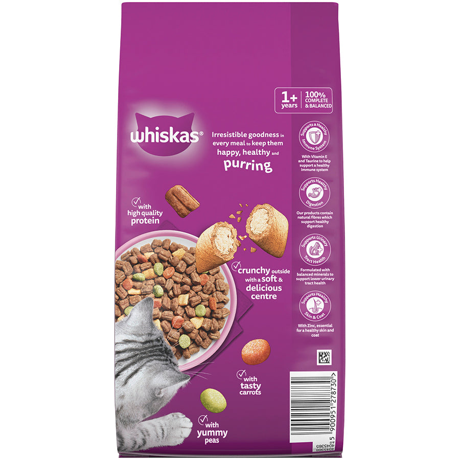 Whiskas 1+ Complete Salmon Dry Food