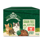 James Wellbeloved Kitten Grain Free Wet Food Chicken