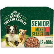 James Wellbeloved Senior Dog Food Variety Pack in Loaf