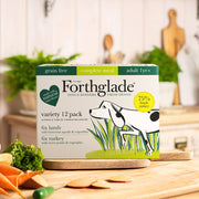 Forthglade Complete Grain Free Adult Lamb & Turkey Variety Pack Wet Dog Food