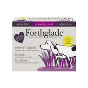 Forthglade Complete Grain Free Adult Chicken & Duck Variety Pack Wet Dog Food