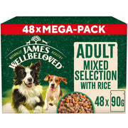 James Wellbeloved Mixed Selection in Gravy Pouches Adult Wet Dog Food