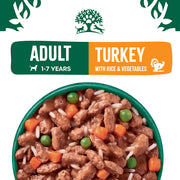 James Wellbeloved Turkey with Rice in Gravy Pouches Adult Wet Dog Food