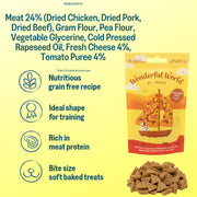 Wonderful World of Treats Meat Feast Pizza Dog Treats