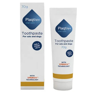 Plaqtiv+® Oral Care Toothpaste for Dogs and Cats (Malt Flavour)
