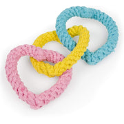 Petface Rope Hearts Dog Toy
