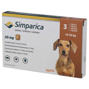 Zoetis Simparica Chewable Flea and Tick Tablets for Dogs