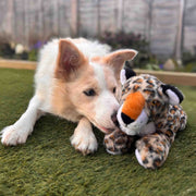 Ancol Made From Lyra Leopard Dog Toy